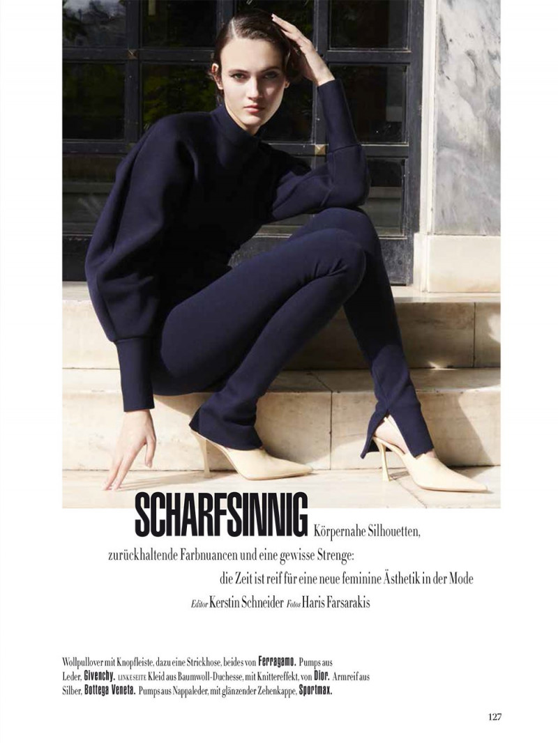 Greta Varlese featured in Scharfsinnig, September 2023