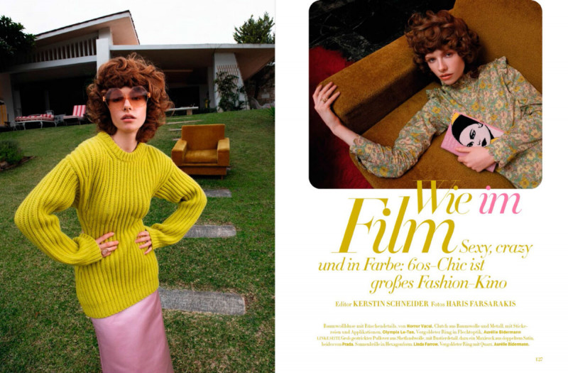 Edwina Preston featured in Wie Im Film, February 2022