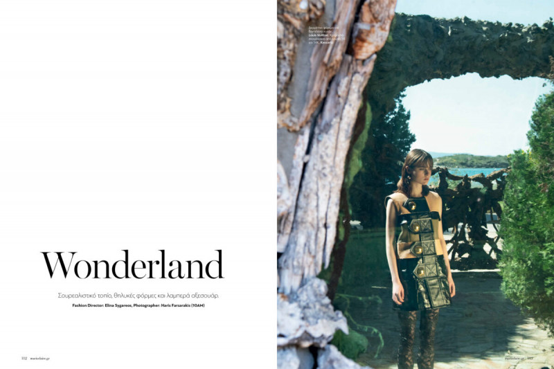 Tara van Eck featured in Wonderland, May 2023