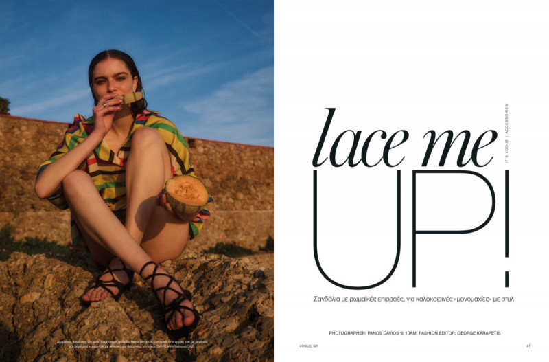 Vira Boshkova featured in Lace me Up!, June 2022