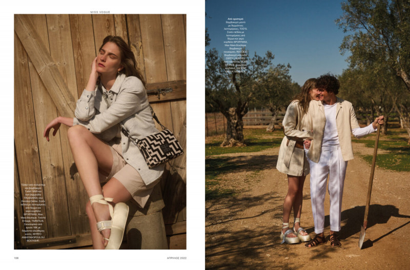 Rosanna Georgiou featured in Pure White, April 2022