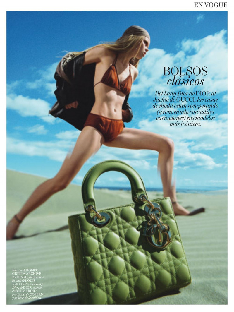Evie Harris featured in Motomami de Lujo, March 2023