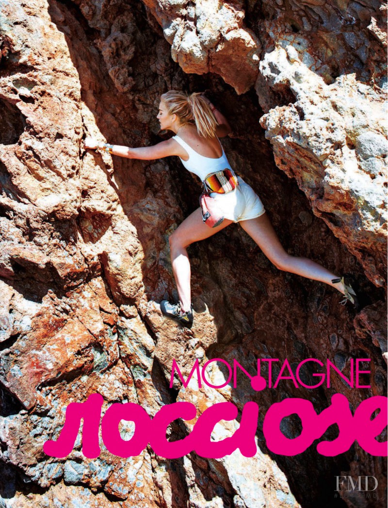 Beth Whitson featured in Montagne Rocciose, April 2013