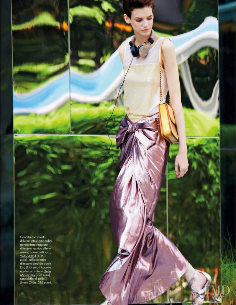 Jessica Pitti featured in Istituto Luce, April 2013