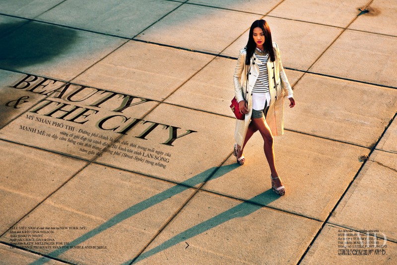 Grace Gao featured in Beauty & The City, March 2013