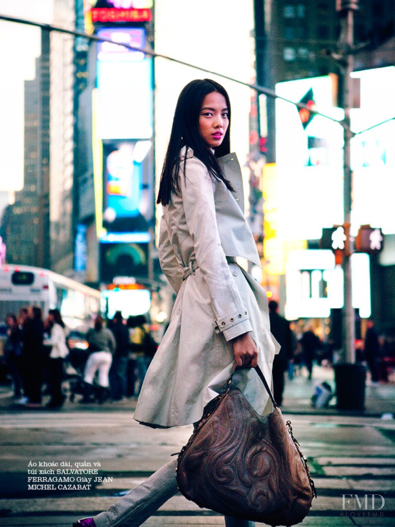 Grace Gao featured in Beauty & The City, March 2013