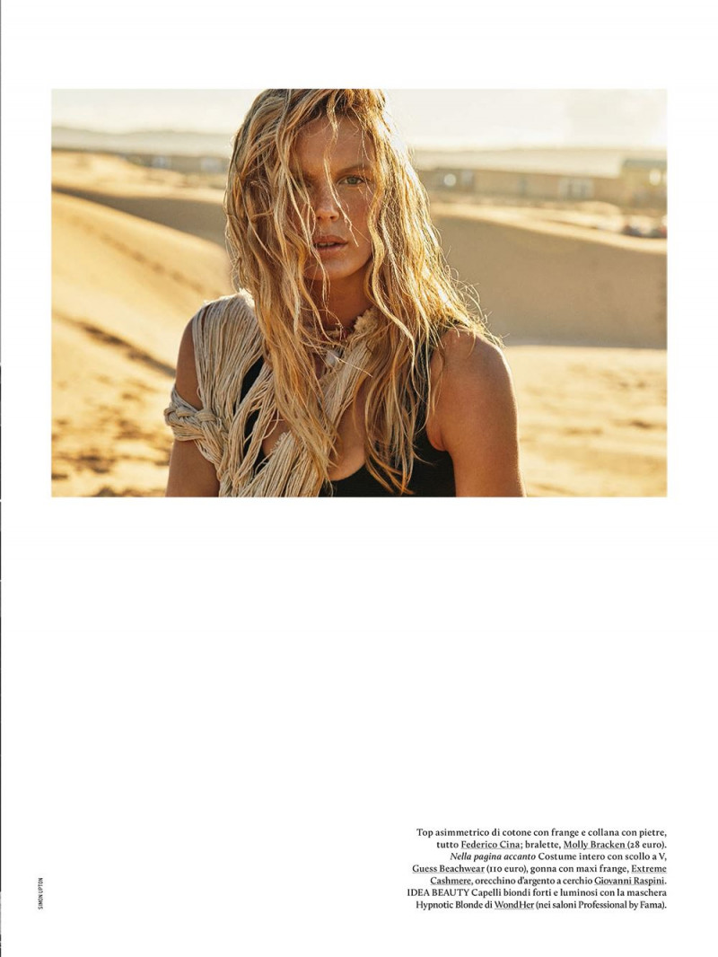 Marlijn Hoek featured in Sole Nero, May 2023