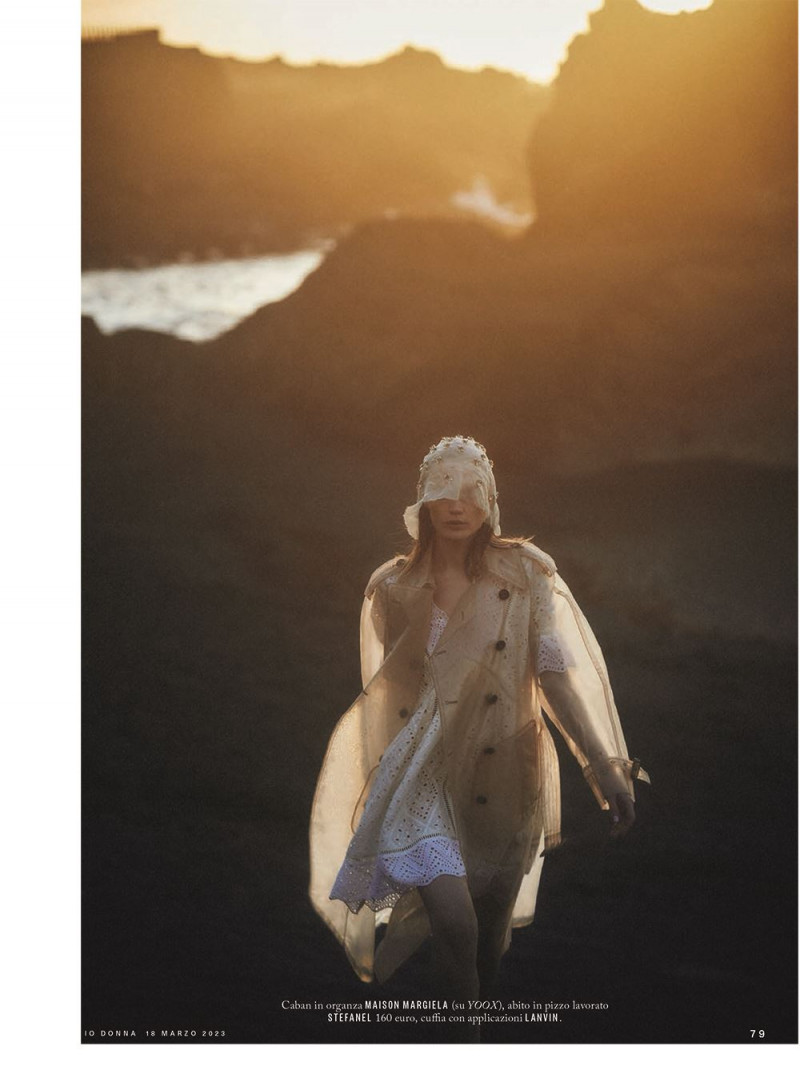 Natalia Chabanenko featured in La moda svelata, April 2023