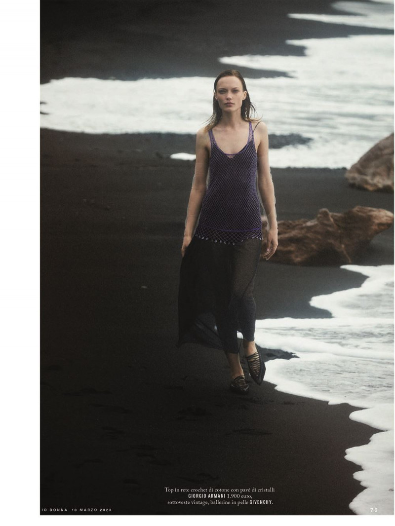 Natalia Chabanenko featured in La moda svelata, April 2023
