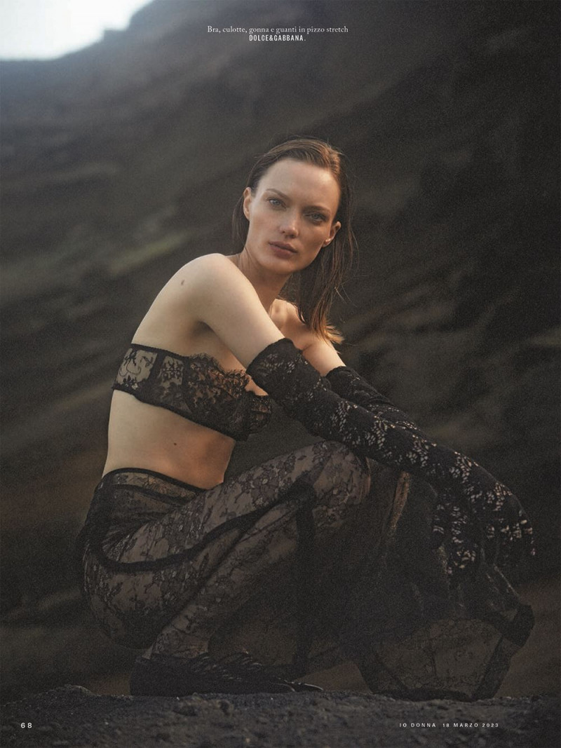 Natalia Chabanenko featured in La moda svelata, April 2023