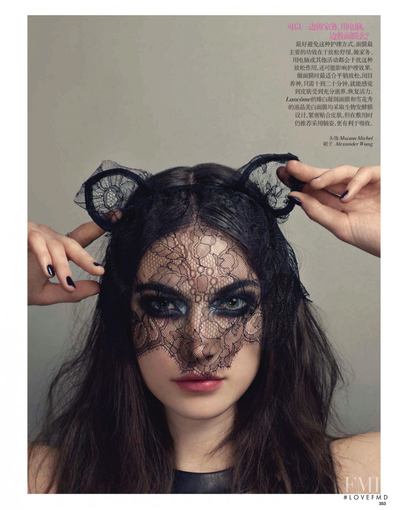 Jacquelyn Jablonski featured in Skin Spell, April 2013