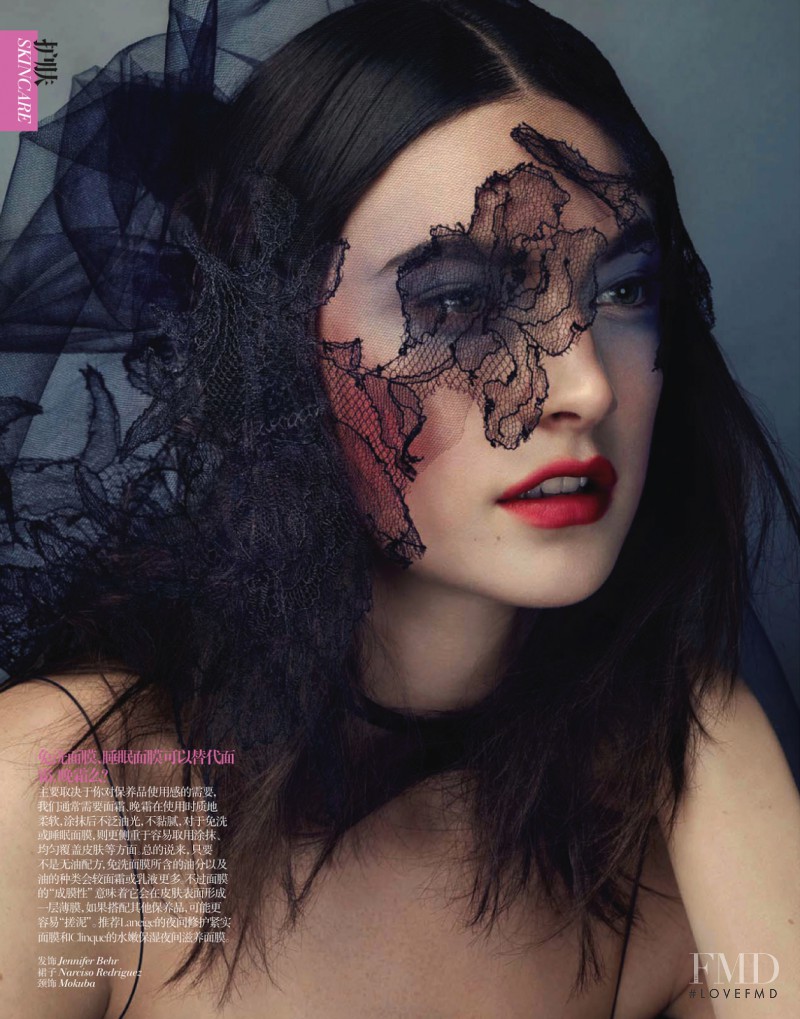 Jacquelyn Jablonski featured in Skin Spell, April 2013