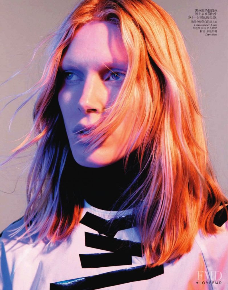 Iselin Steiro featured in Spring Proportions, April 2013