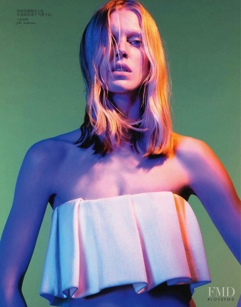 Iselin Steiro featured in Spring Proportions, April 2013