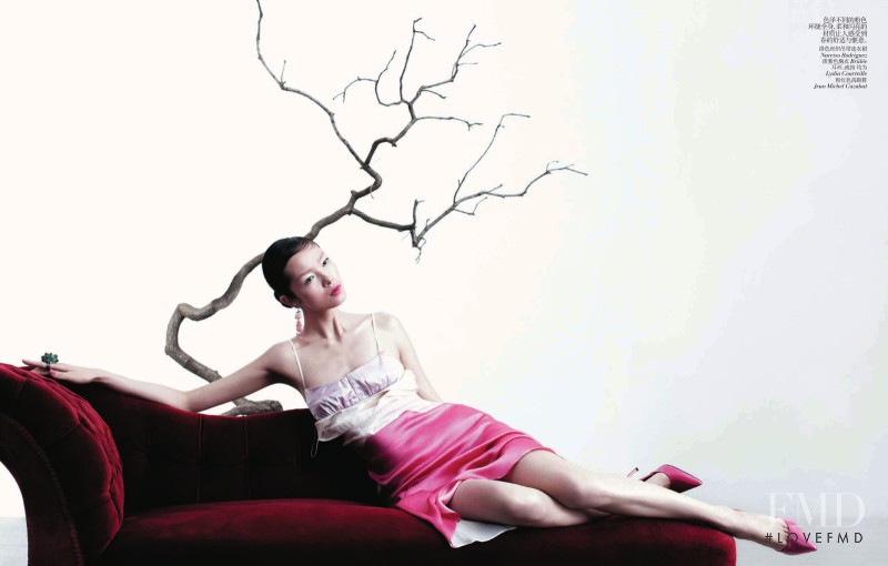 Fei Fei Sun featured in Graceful Boudoir, April 2013