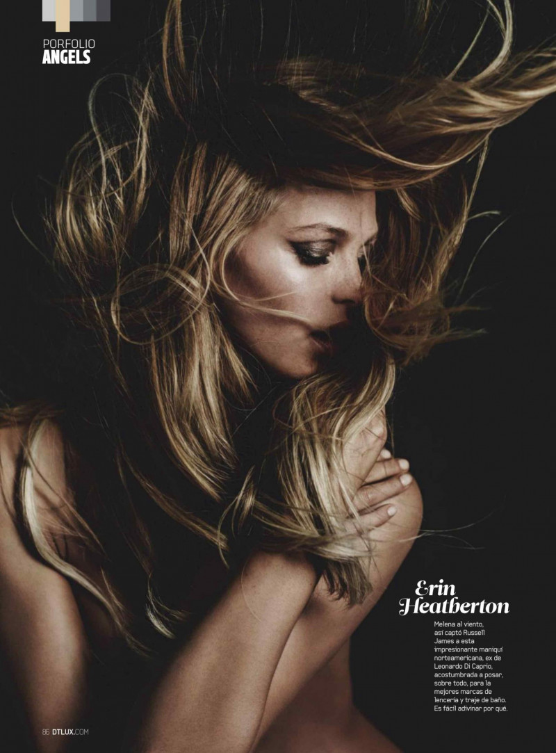 Erin Heatherton featured in Portfolio Angels, May 2015