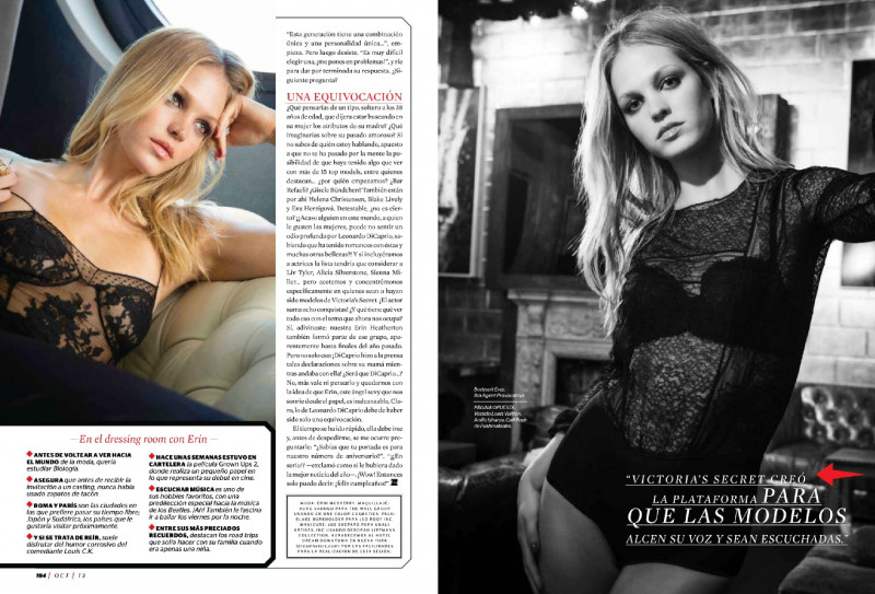 Erin Heatherton featured in Erin Heatherton, October 2013