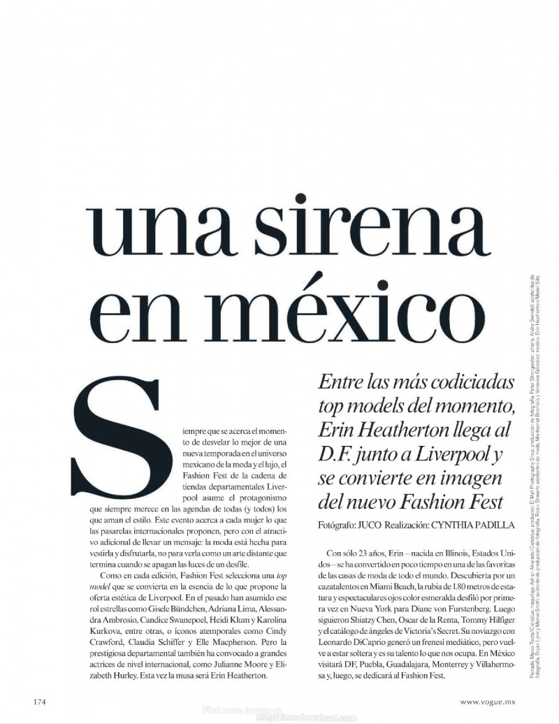 Una Sirena En Mexico, February 2013