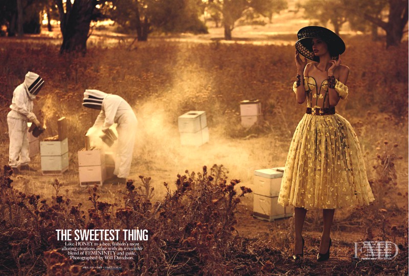 Cassi van den Dungen featured in The Sweetest Thing, April 2013