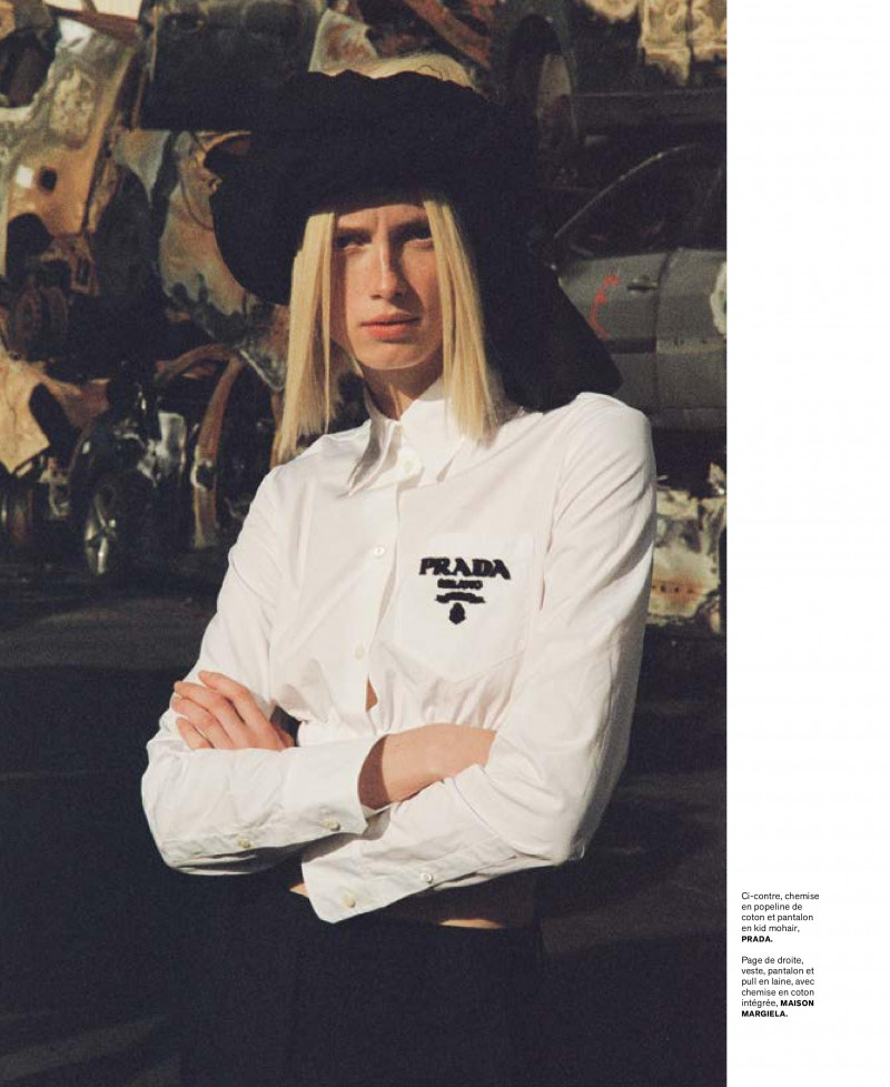 Rianne Van Rompaey featured in Lignes De Force, November 2021