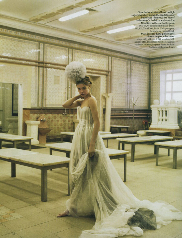 Natalia Vodianova featured in To Russia with Love, May 2008