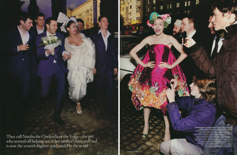 Natalia Vodianova featured in To Russia with Love, May 2008