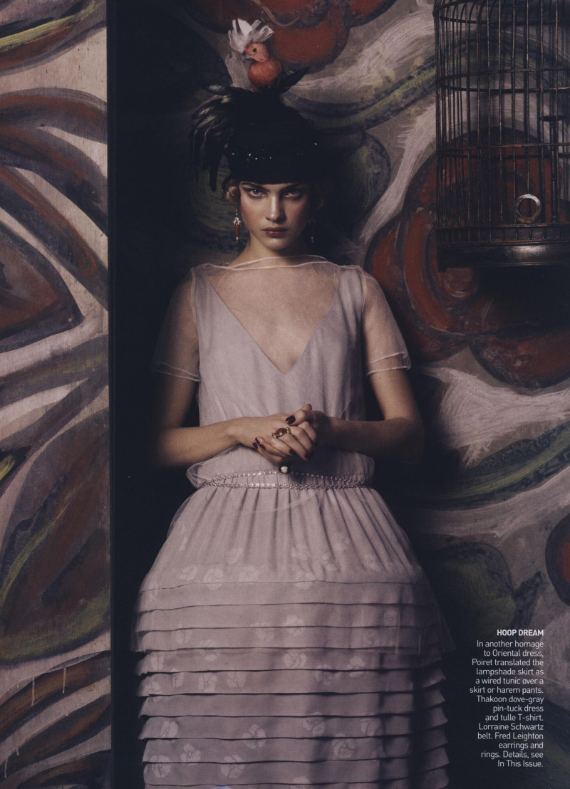 Natalia Vodianova featured in Fashioning the Century, May 2007