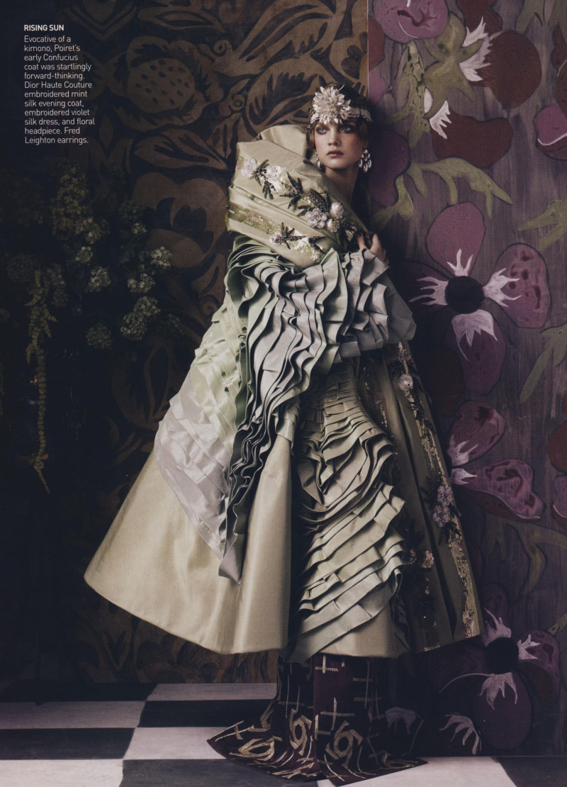 Natalia Vodianova featured in Fashioning the Century, May 2007