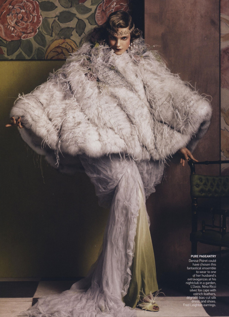 Natalia Vodianova featured in Fashioning the Century, May 2007
