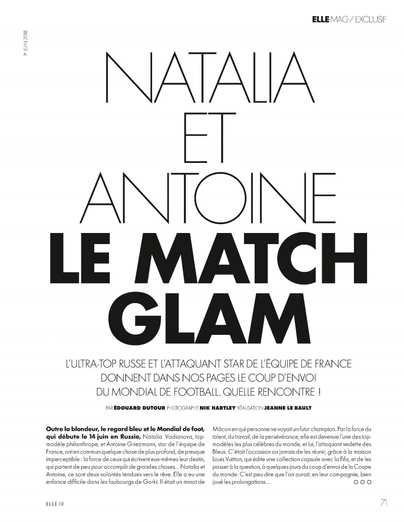 Natalia Et Antoine Le Match Glam, June 2018