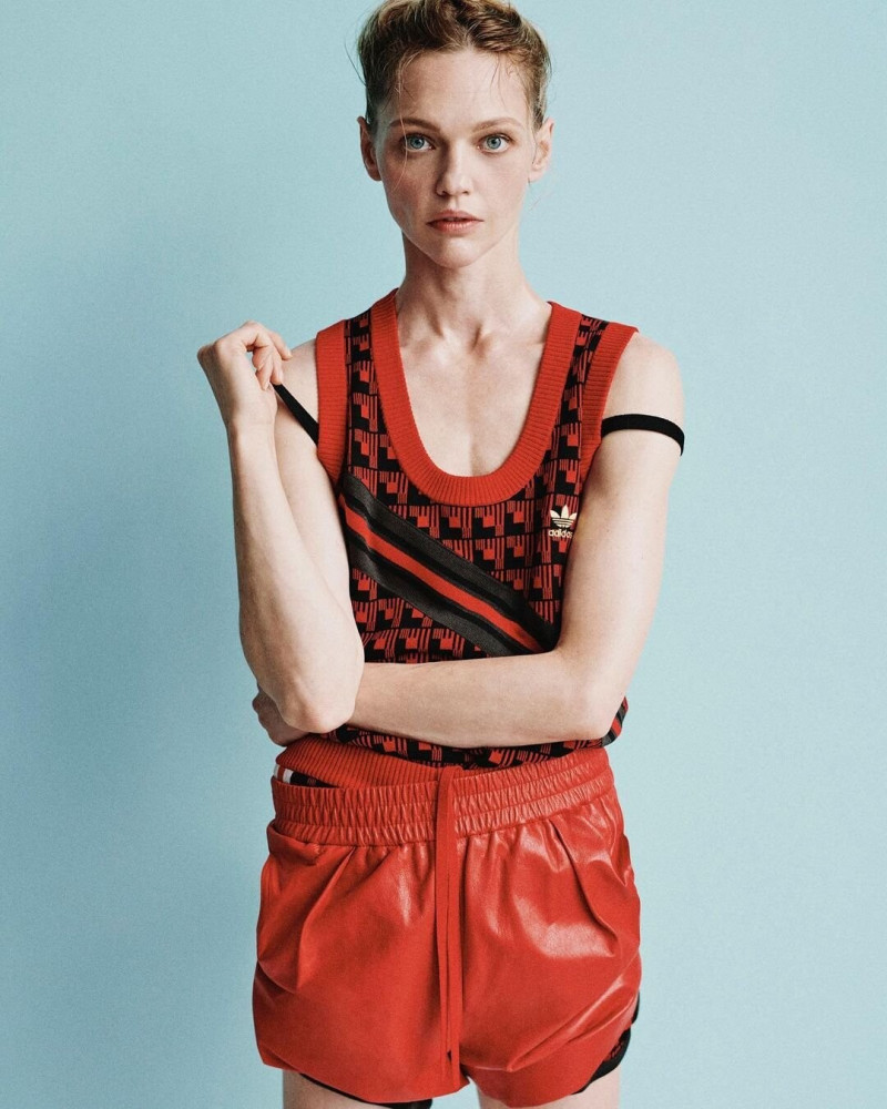 Sasha Pivovarova featured in Good Sport, April 2022