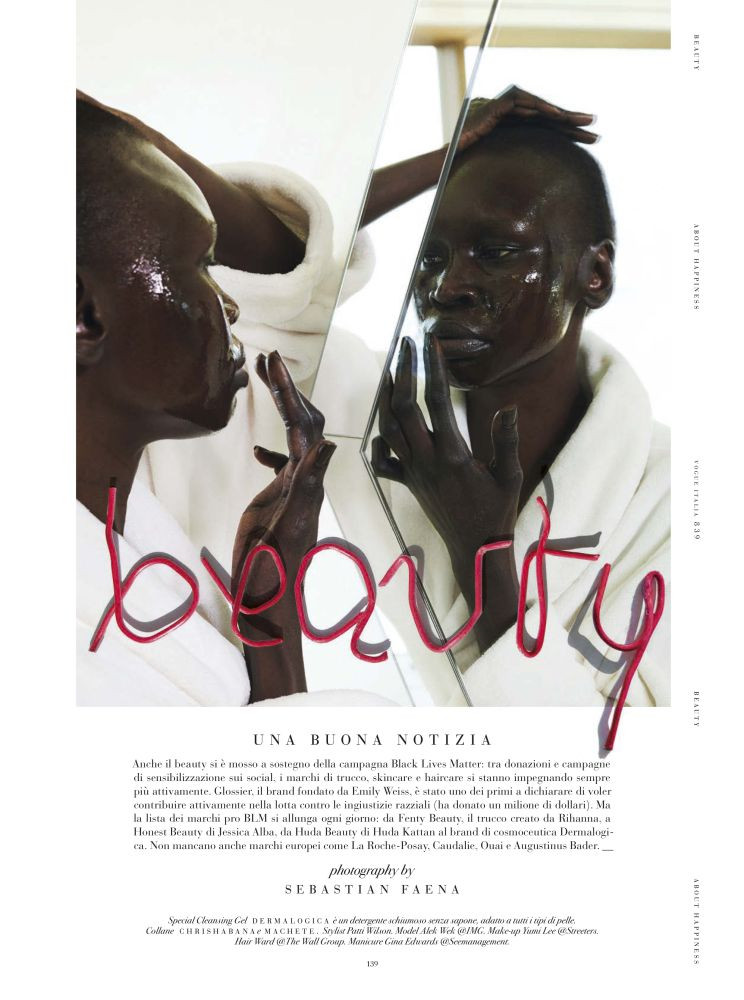 Alek Wek featured in Whatever Makes You Happy, July 2020