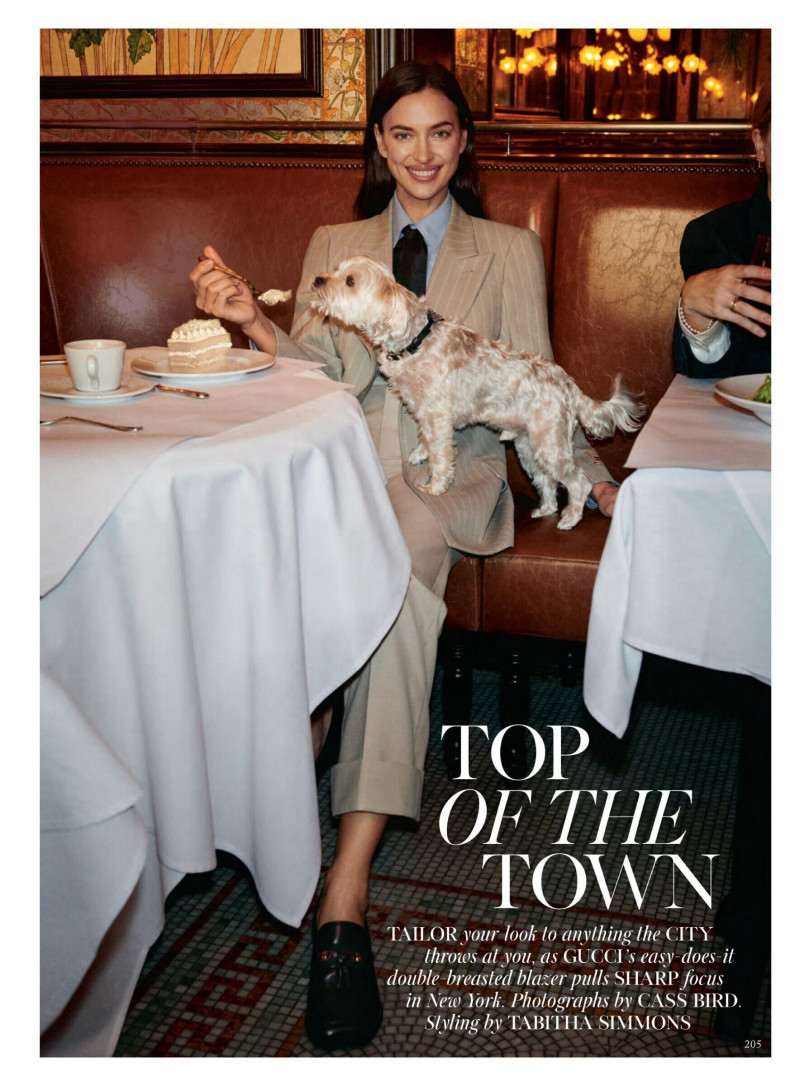 Irina Shayk featured in Top Of the Town, April 2023