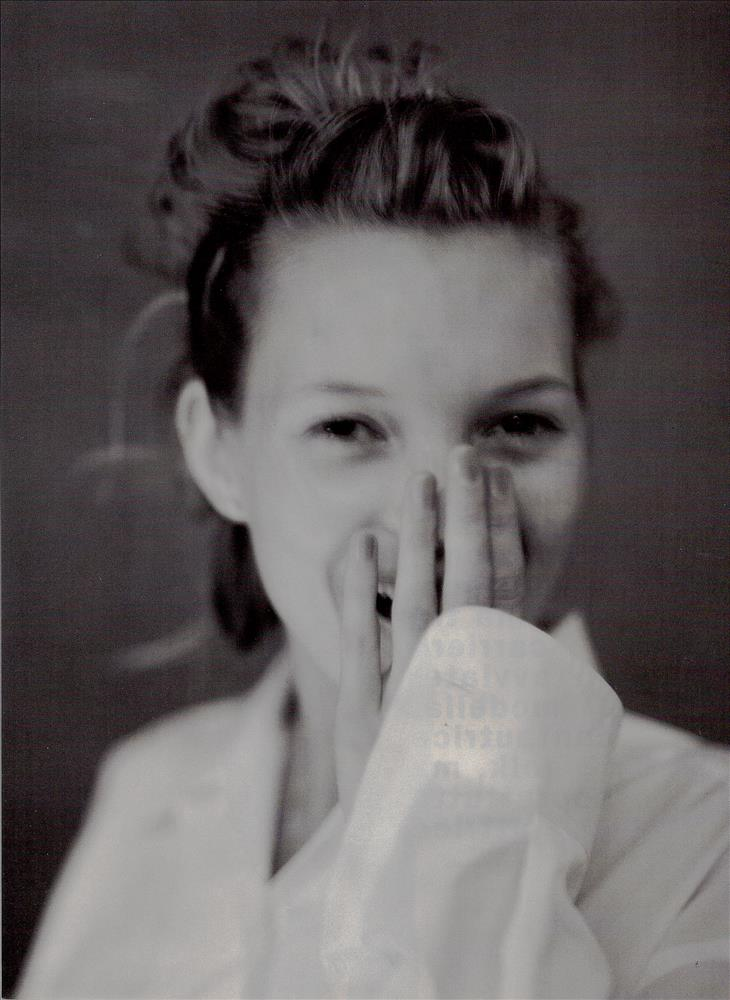 Kate Moss featured in Camicia Bianca, March 1996