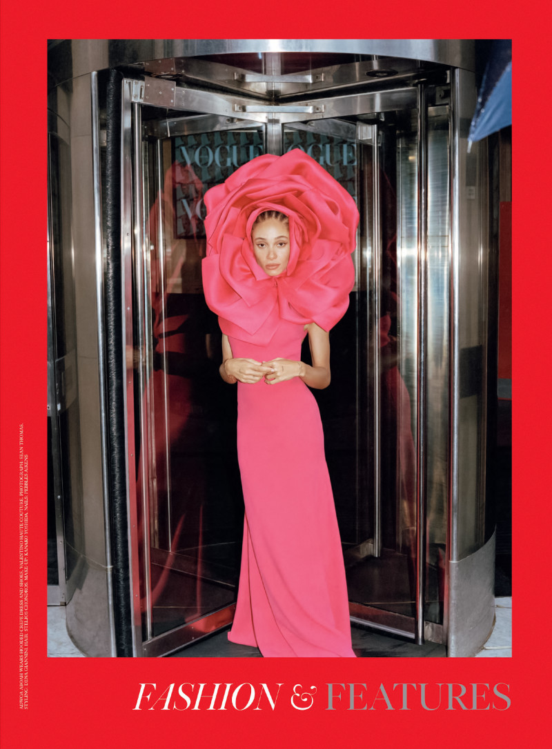 Adwoa Aboah featured in Good Bye Vogue House, November 2023