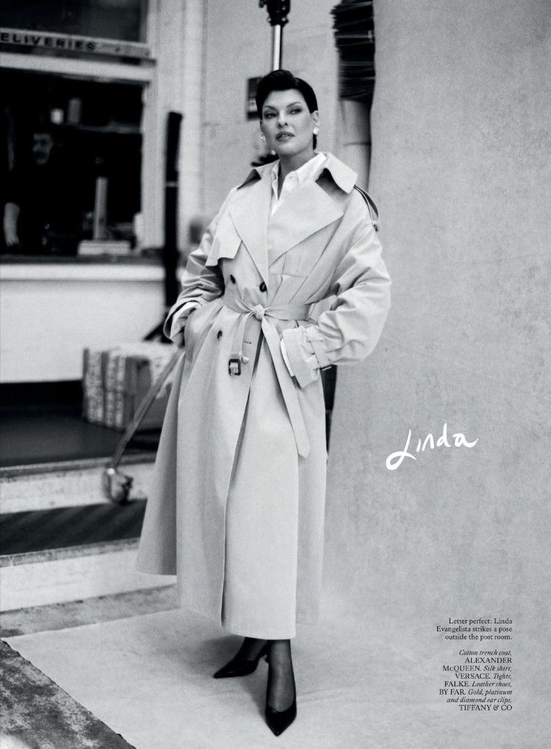 Linda Evangelista featured in Good Bye Vogue House, November 2023