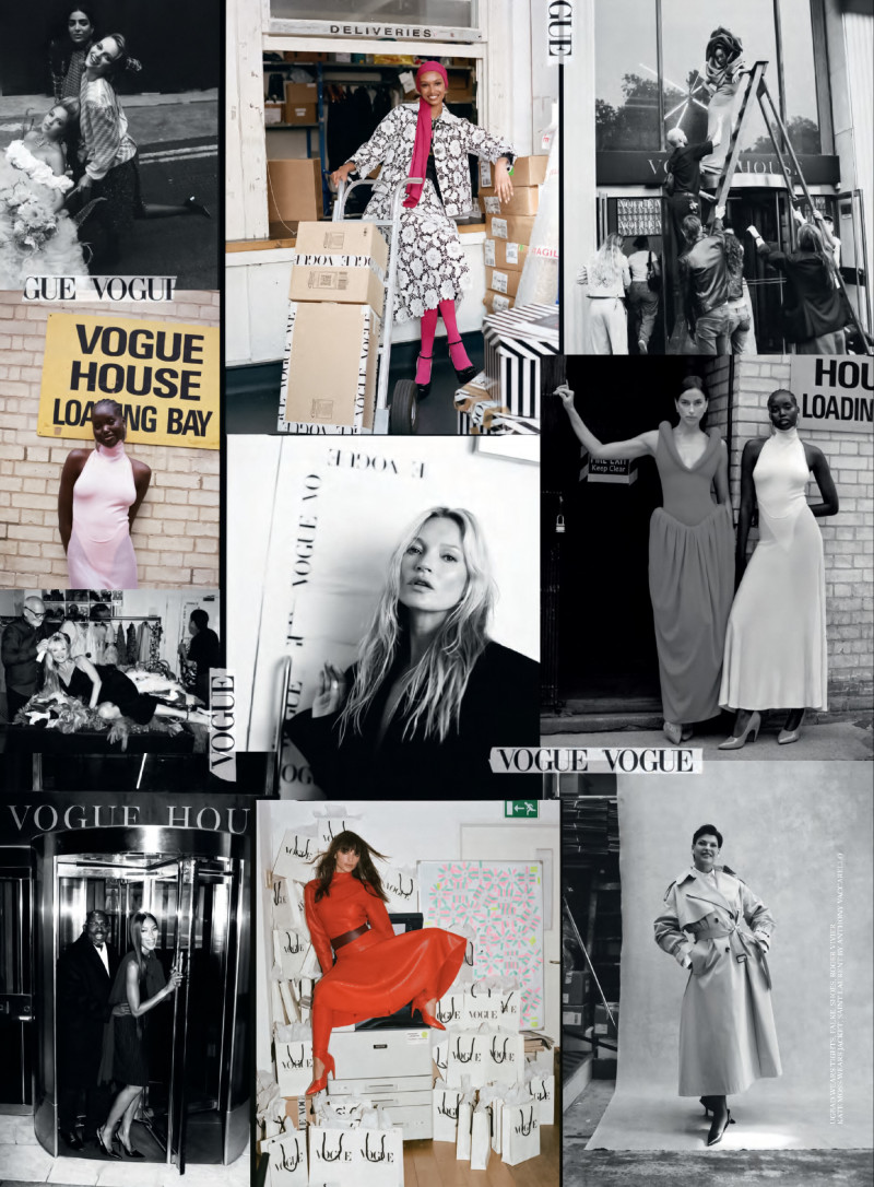 Kate Moss featured in Good Bye Vogue House, November 2023