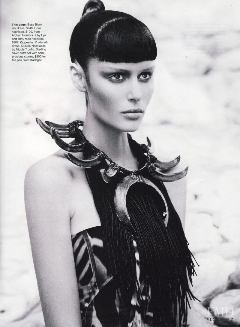 Nicole Trunfio featured in Warrior Woman, June 2010