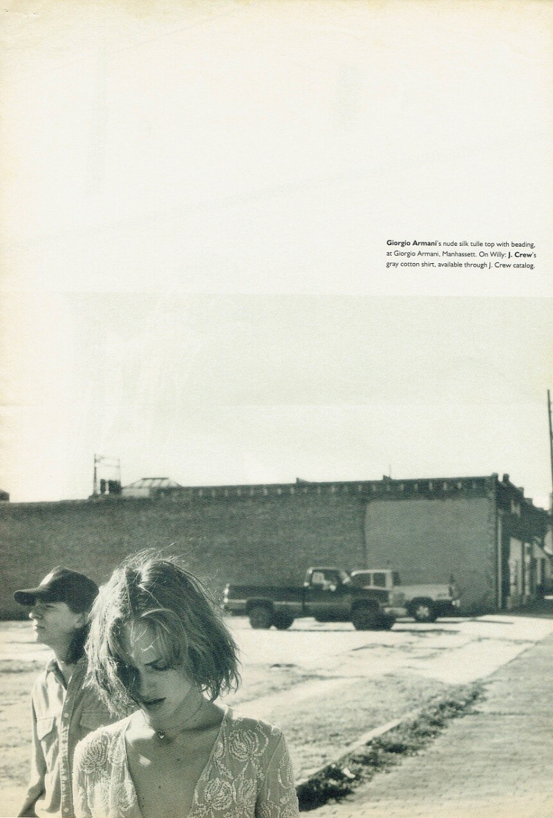 Amber Valletta featured in Oklahoma, February 1997