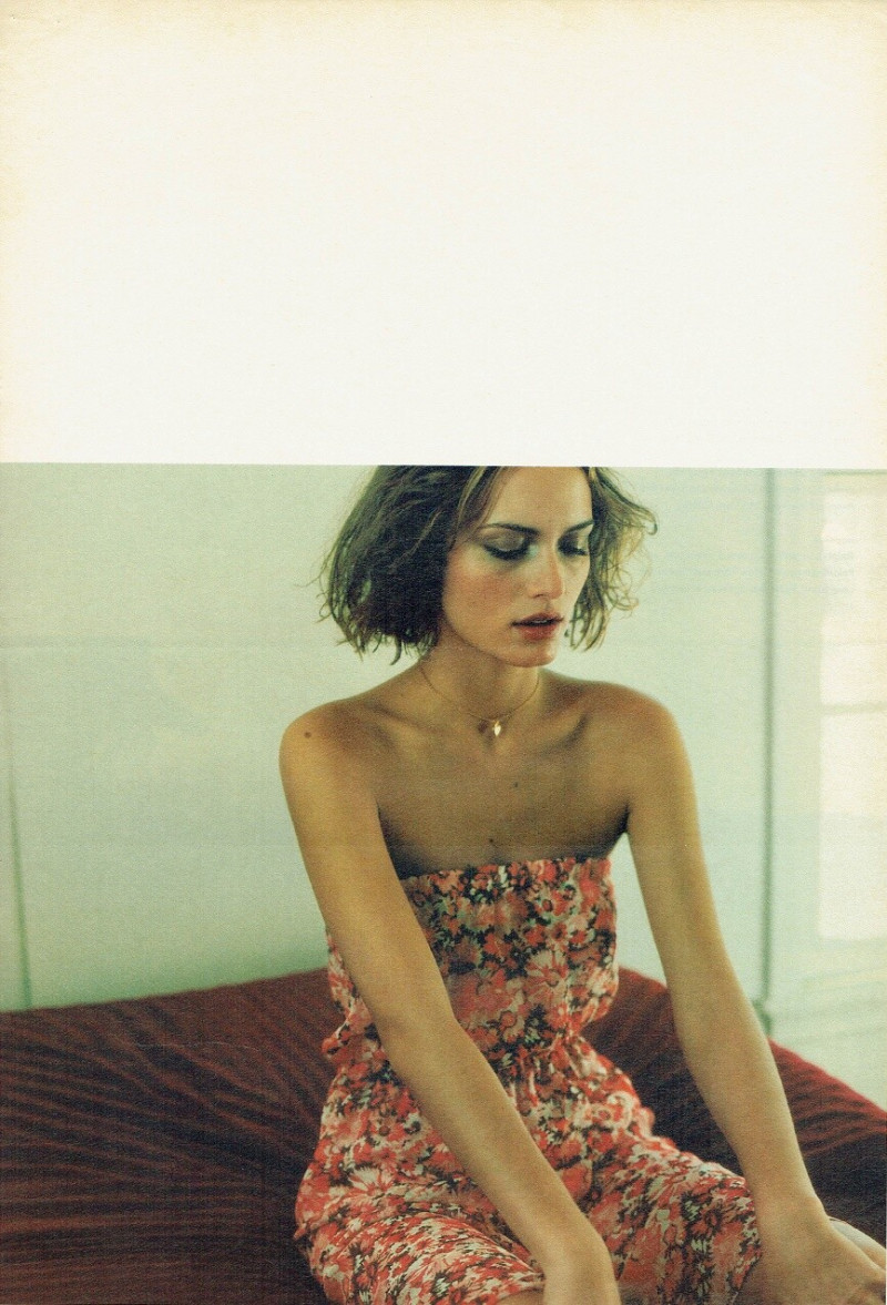 Amber Valletta featured in Oklahoma, February 1997