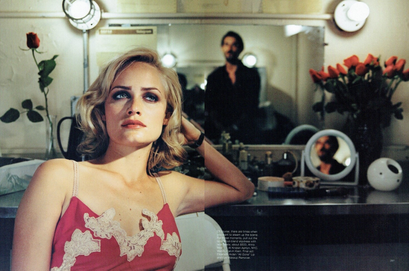 Amber Valletta featured in Drama Queen, October 1998