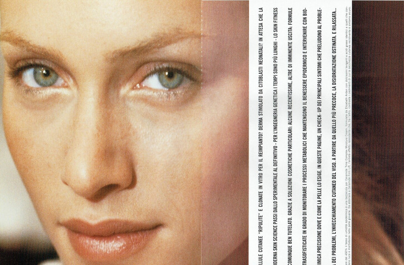 Amber Valletta featured in X-Ray Skin, January 1998