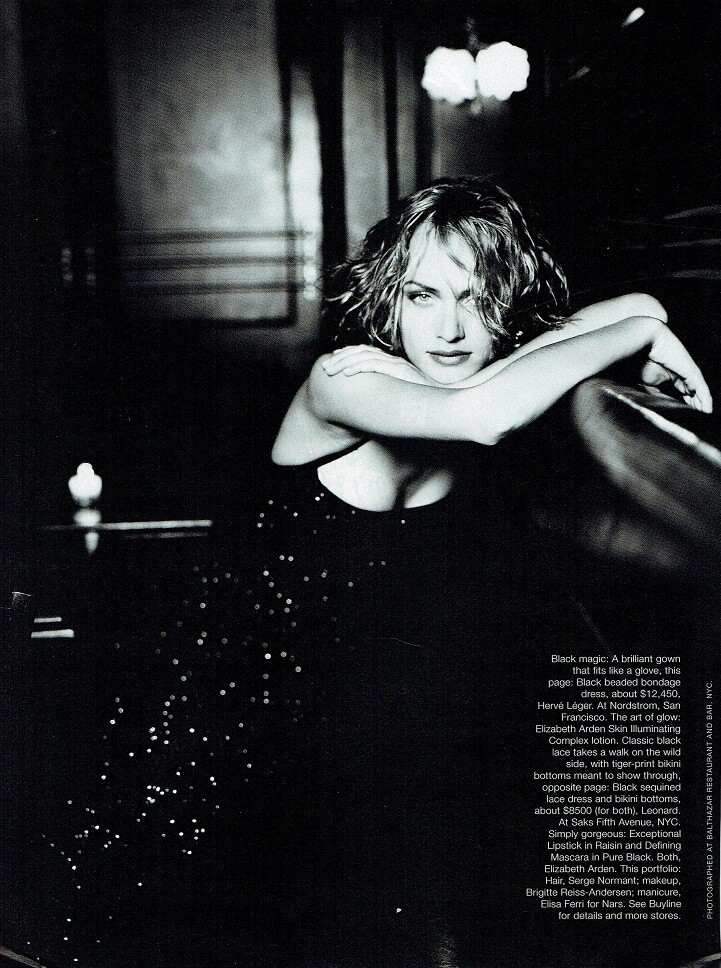 Amber Valletta featured in Night Light, October 1997