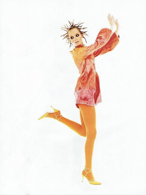 Amber Valletta featured in Up!, December 1993