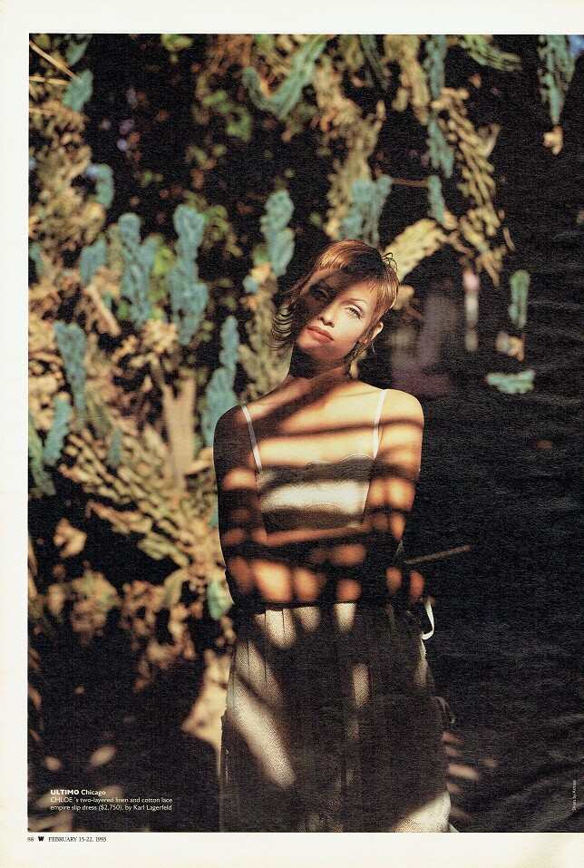 Amber Valletta featured in Desert Hearts, February 1993