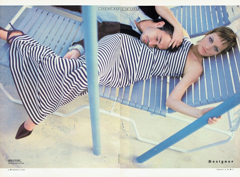 Amber Valletta featured in Desert Hearts, February 1993