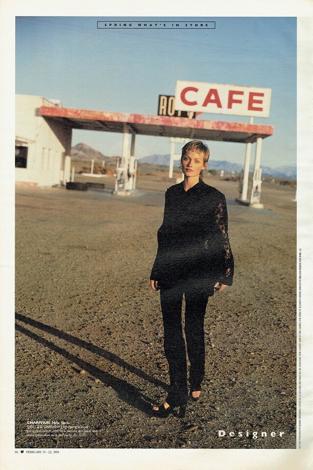 Amber Valletta featured in Desert Hearts, February 1993