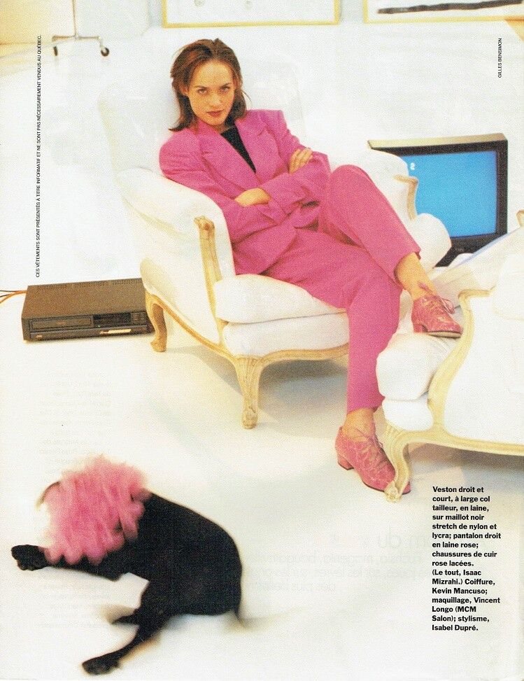 Amber Valletta featured in Isaac Mizrahi..., May 1995