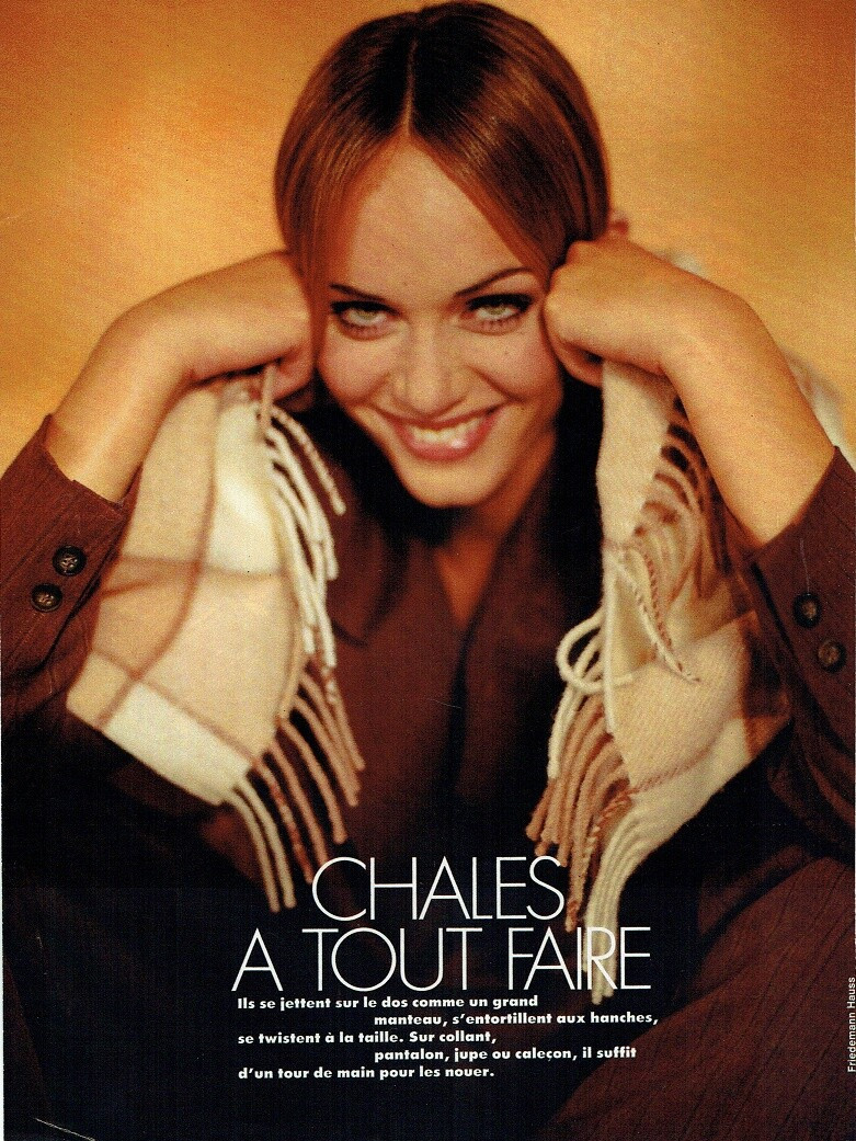 Amber Valletta featured in Chales A Tout Faire, September 1992