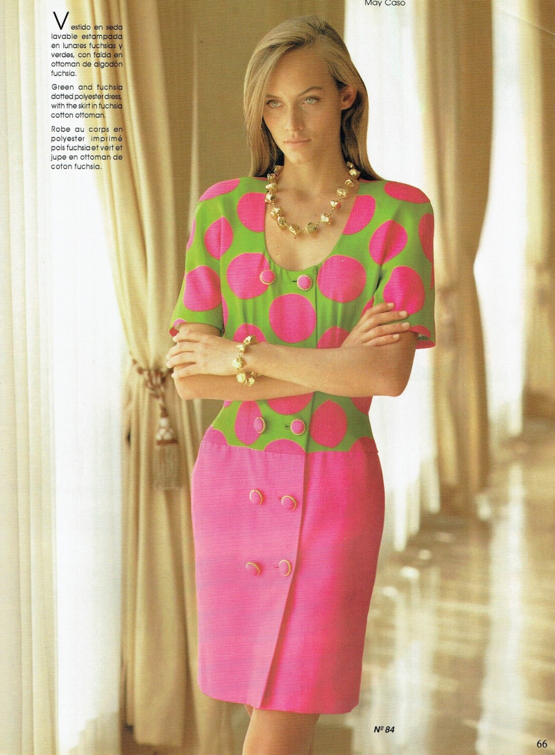 Amber Valletta featured in Pink With Mint, February 1992